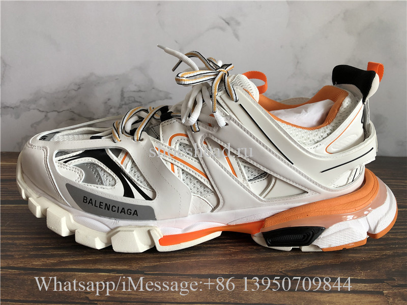 balenciaga track 2 0 leather and mesh trainers f3930a71224